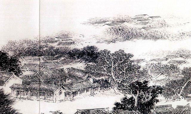 图为《京门九衢图》分段画卷——宣武门篇鉴赏