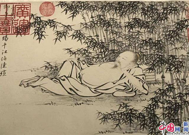 明朱瞻基《武侯高卧图》卷