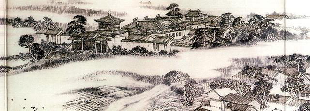 图为《京门九衢图》分段画卷——右安门篇鉴赏