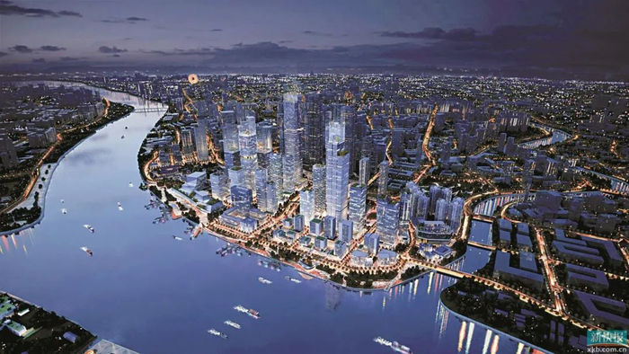 白鹅潭CBD效果图