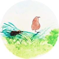 清明的第二个五天，喜阴的田鼠不见了，全回到了地下的洞中，鹌鹑这类的小鸟出来活动了。 季静 图