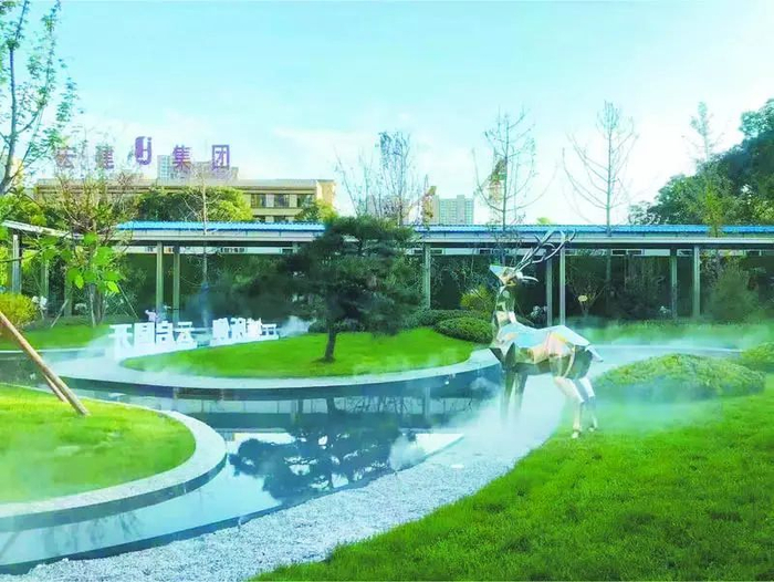 兰州世茂宏建云煦园公园效果图