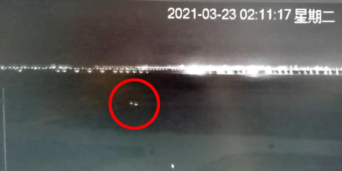 公共视频捕捉到非法捕捞团伙。本文图片来源 浦东公安