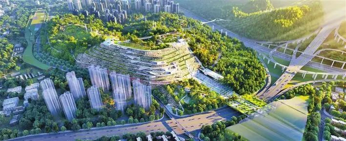 安托山自然艺术公园效果图。受访单位供图