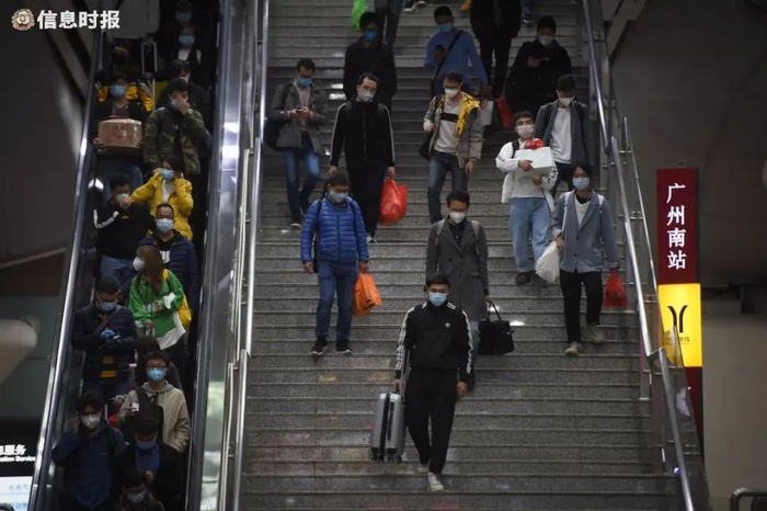 广州南站资料图。记者 胡瀛斌 摄