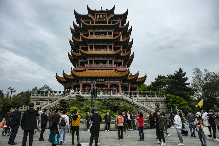 武汉黄鹤楼景区（图片来源：CFP）