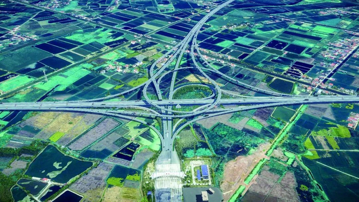 芦荻山枢纽效果图