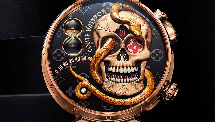 Tambour Carpe Diem腕表 图片来源：LOUIS VUITTON