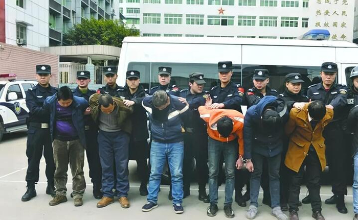 抓获犯罪嫌疑人 &nbsp;受访者供图