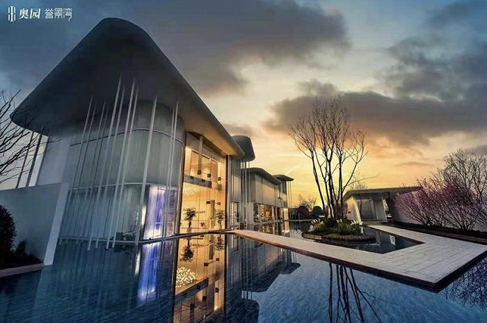 奥园誉景湾园林示范区，图片来源：中国奥园