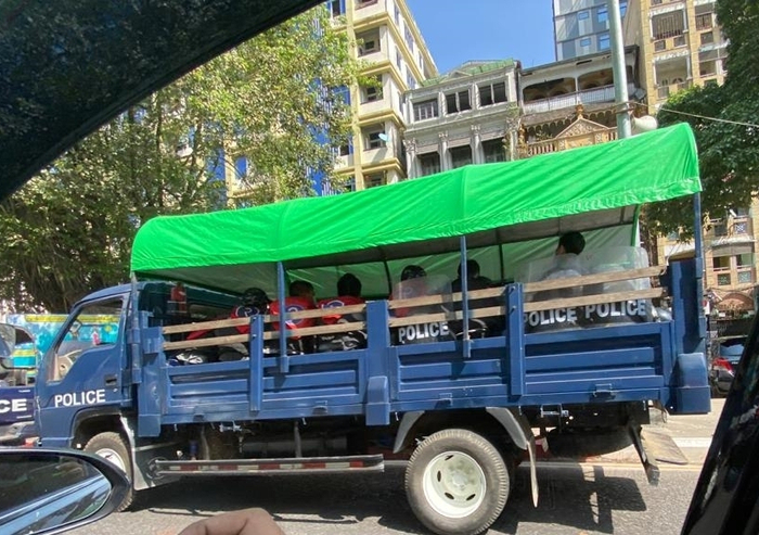 警方车辆。澎湃影像 资料图