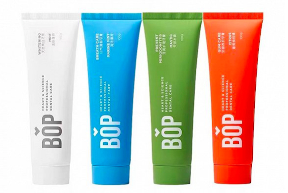 BOP牙膏 （图片来源：天猫BOP洗护旗舰店）