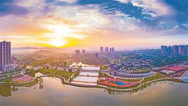 香国公园全景 大足区文旅委供图