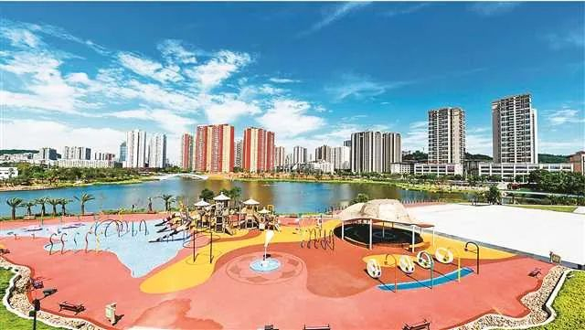 香国公园儿童游乐园 大足区文旅委供图