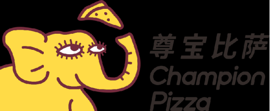 个性十足的“大黄象”logo