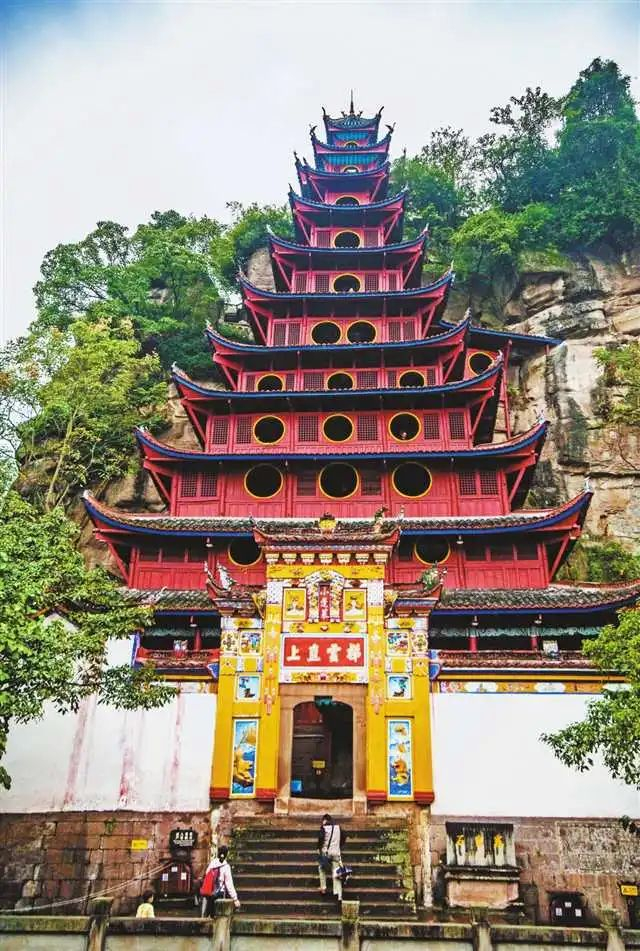 石宝寨塔楼 忠县文旅委供图