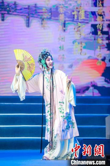 梅花奖得主单雯带来唯美昆曲《牡丹亭》。　张宇熠 摄