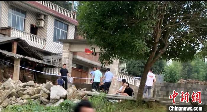 图为案发现场。钟欣 摄