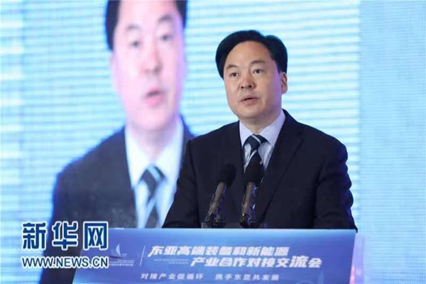 常州市人民政府市长陈金虎致辞并推介