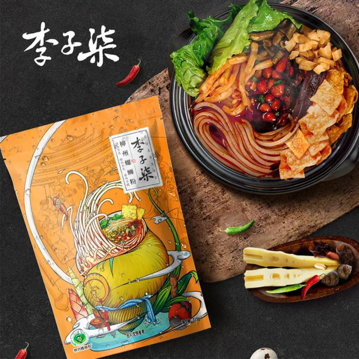 李子柒螺蛳粉 图片来源/网络