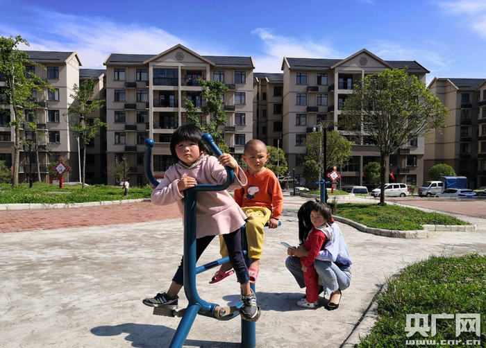 惠民街道集中安置点（央广网记者 陈锐海 摄）