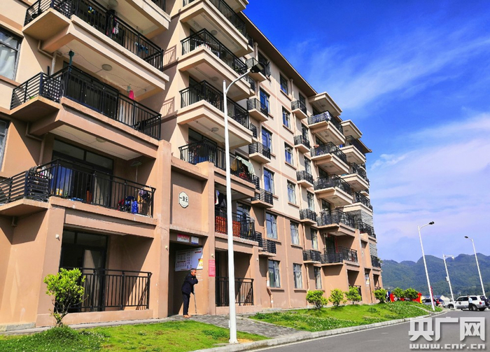 惠民街道集中安置点（央广网记者 陈锐海 摄）