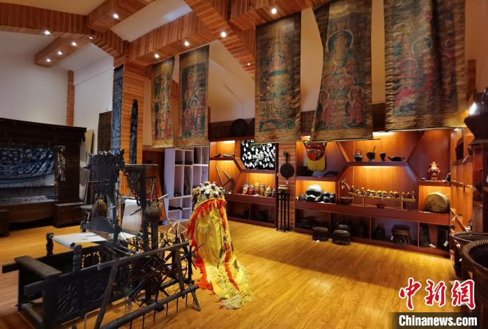 图为位于贵州凯里的欧东花民族服饰博物馆。　龙永明 摄