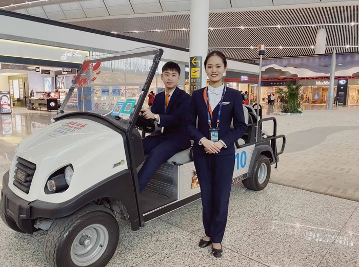 重庆机场地服人员 重庆机场集团供图