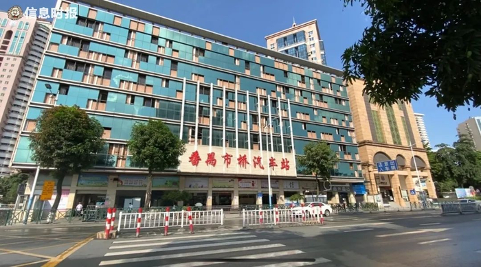 广州市番禺市桥汽车站。信息时报记者 徐敏 摄