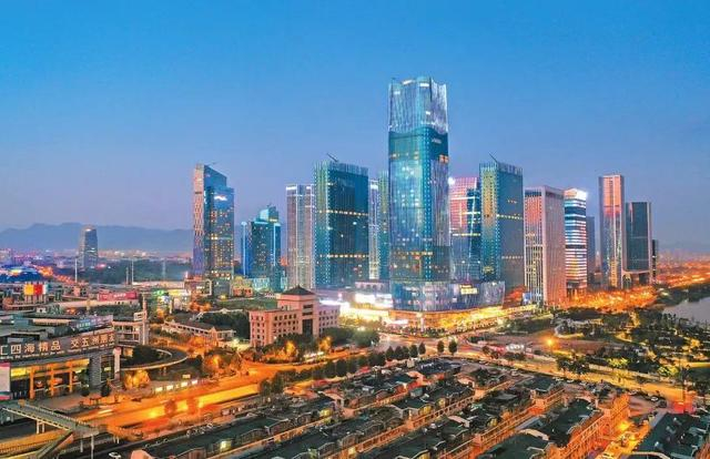 义乌城市夜景 义乌宣传部 供图