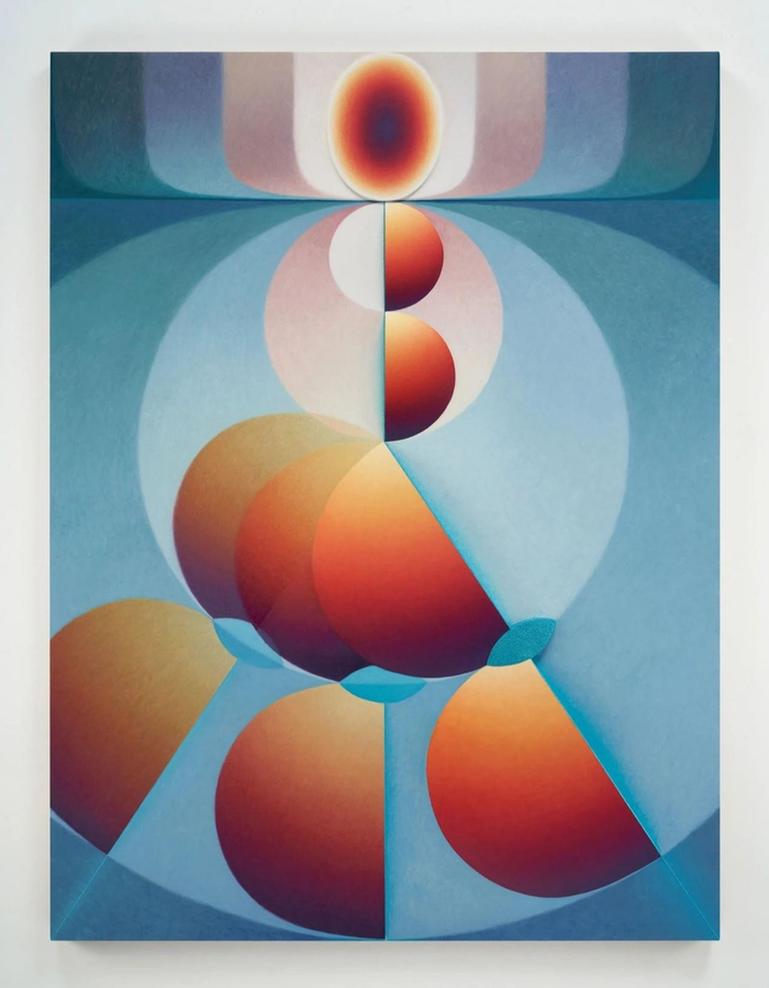 《产前铅垂线》，洛伊·霍洛韦尔，2019年（图片来源：龙美术馆）