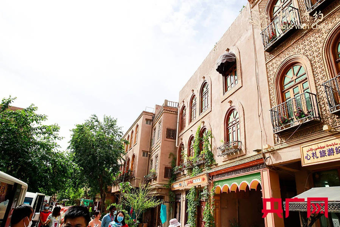 喀什古城一条街央广网发