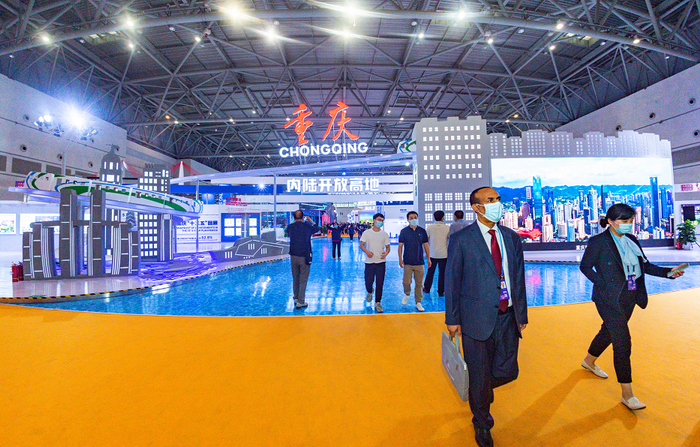 展会现场 邹乐 摄