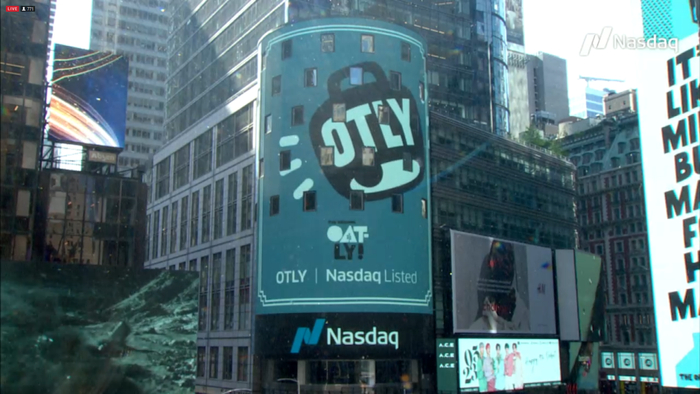 Oatly登陆纳斯达克 　　图源网络