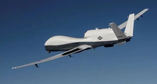 美国海军MQ-4C“人鱼海神”无人机（环球网）