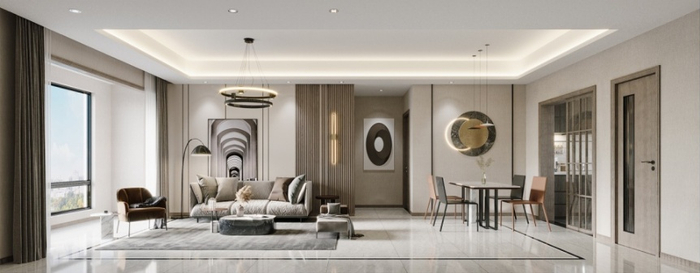 （龙湖·天境尘林间效果图，龙湖·天境尘林间供图，央广网发）