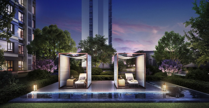 （龙湖·天境尘林间效果图，龙湖·天境尘林间供图，央广网发）