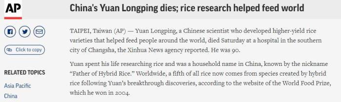 图片来源：美联社报道截图