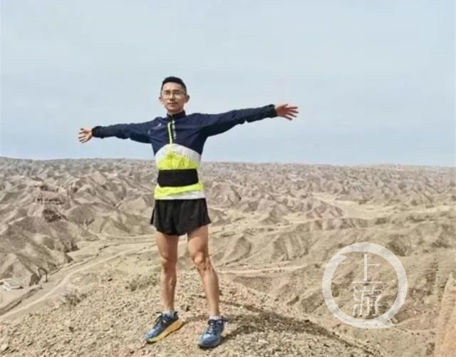 ▲“寂寞冠军跑者” 黄关军。图片来源/受访者供图