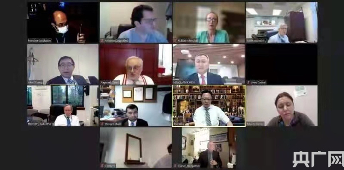 本文图片：早期肺癌诊治“中国经验”登上“哈佛讲坛”（央广网发 肿瘤医院供图）