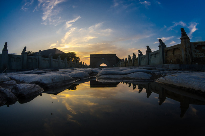 图为张家湾通运桥资料图