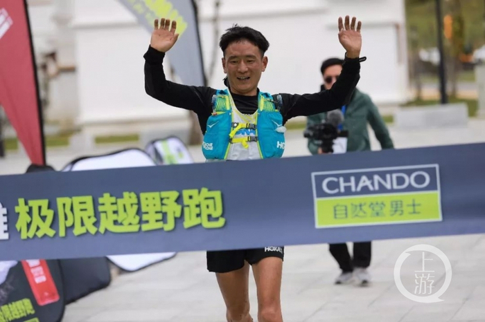 ▲“冠军收割机”黄印斌。图片来源/喜马拉雅极限越野跑