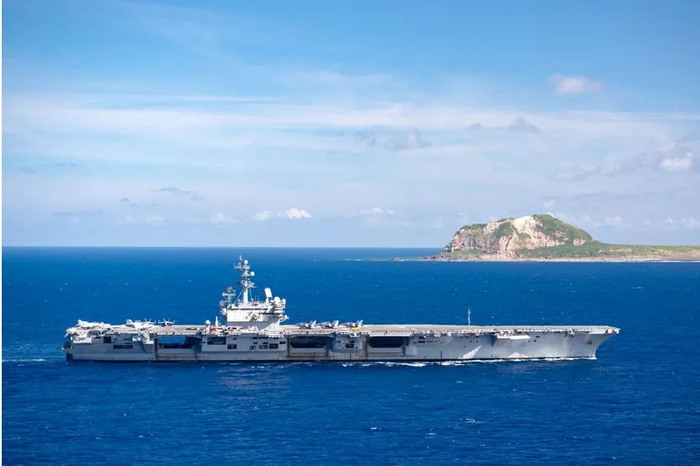 　“里根”号航母近日刚出港恢复部署