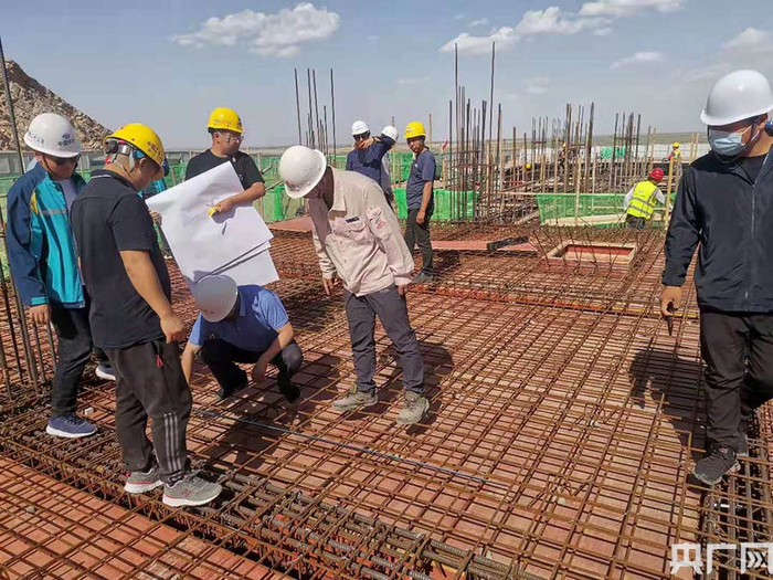 图木舒克项目正在开展安全生产检查。央广网发