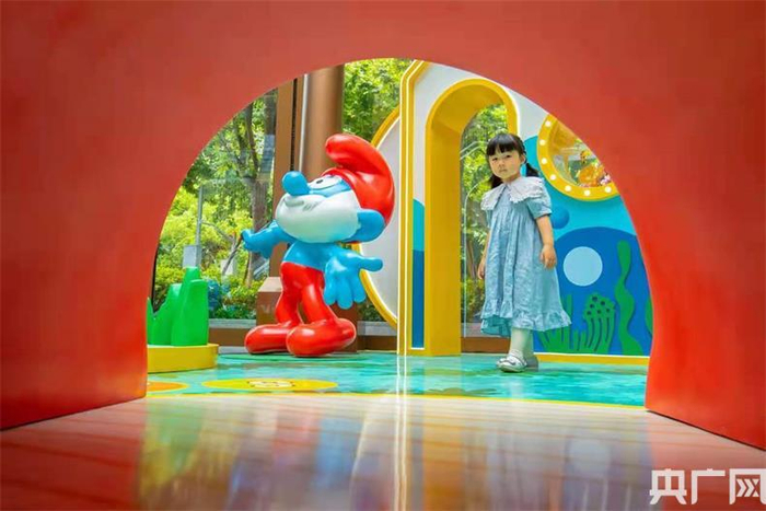 “DreamSMURF”蓝精灵首次中国公益巡展上海站