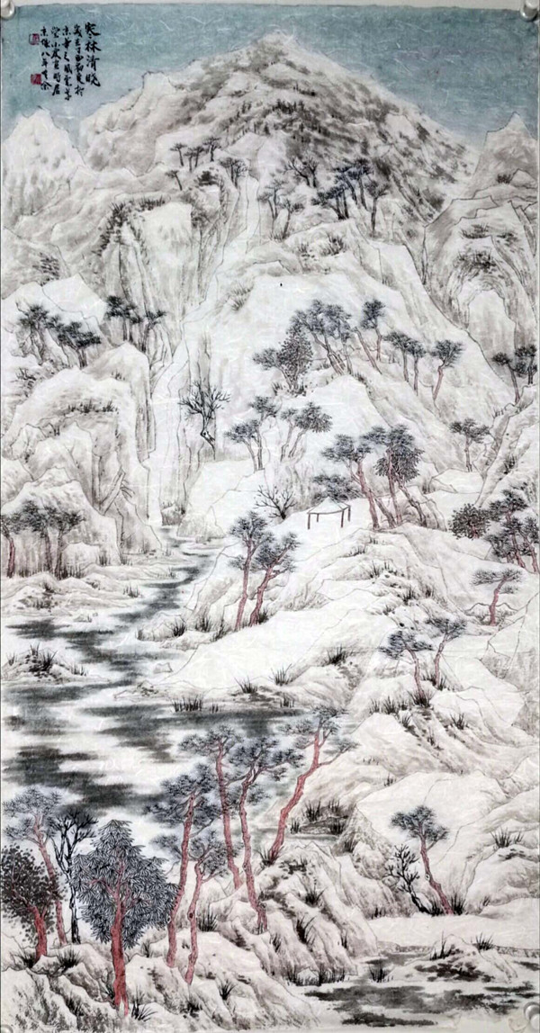 （《寒林清晓》马小虎）