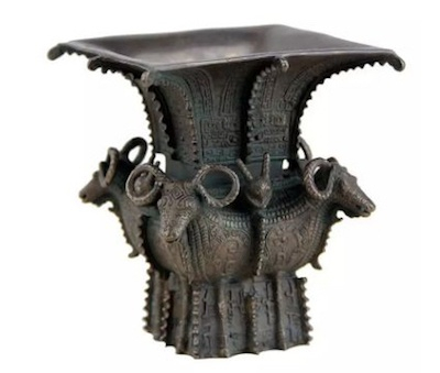 商朝四方羊尊中国国家博物馆藏