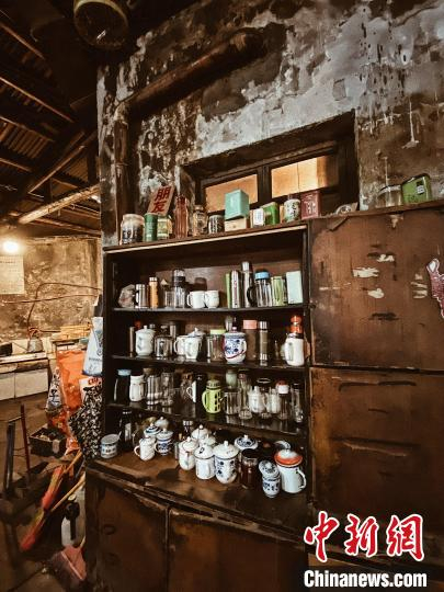 图为重庆交通茶馆。　陈秋杏 摄