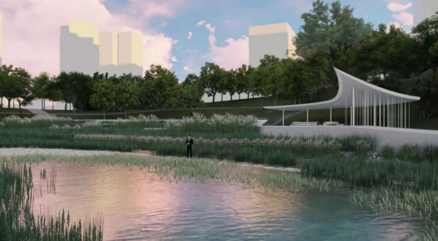 凤鸣湖公园效果图