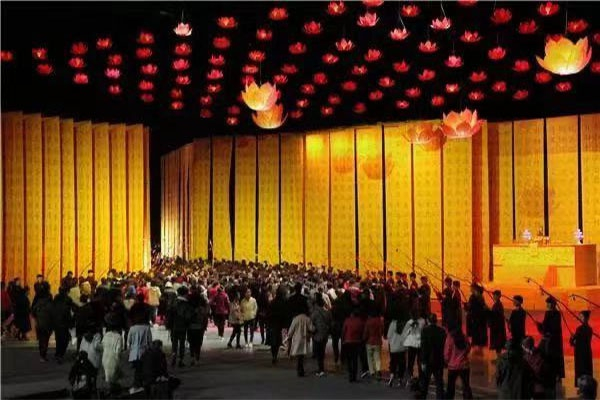 又见五台山演出场馆  （央广网  王晋文  摄）